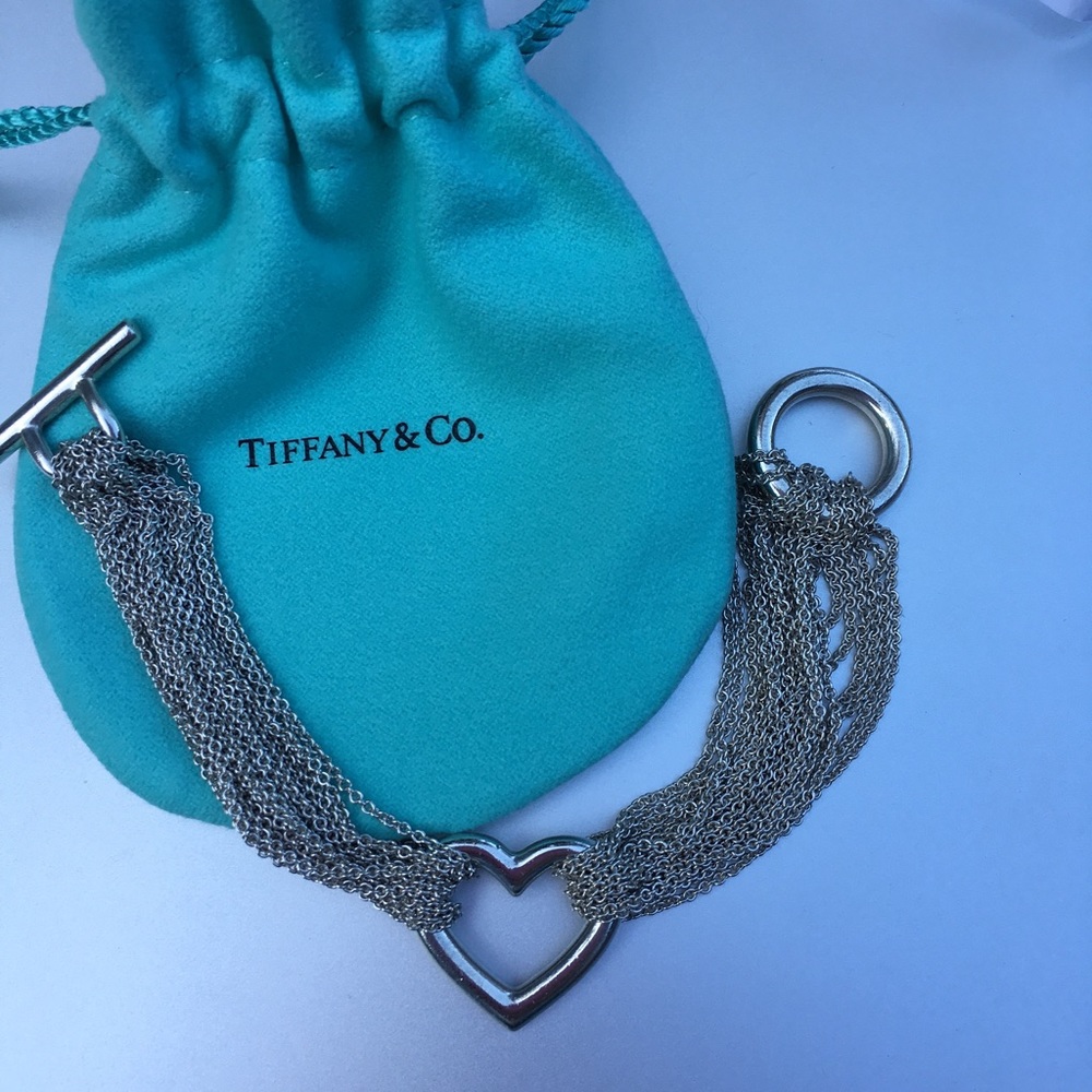 Tiffany and Co. multi mesh bracelet